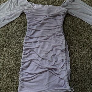 Off Shoulder Dress | Lavender